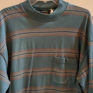 Men's knit shirt w. Pocket, Eddie Bauer, Medium